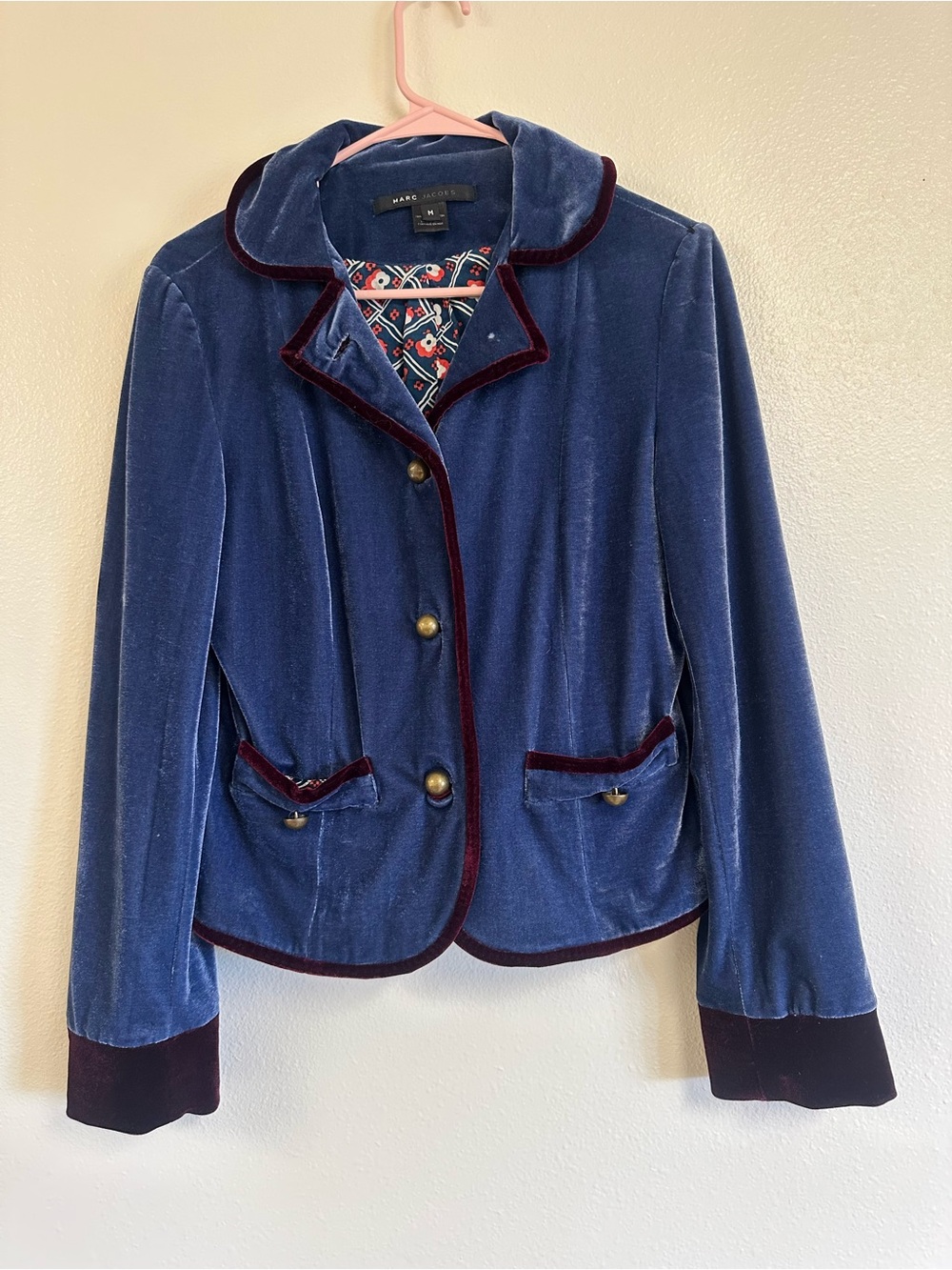 Marc Jacobs Velvet Jacket